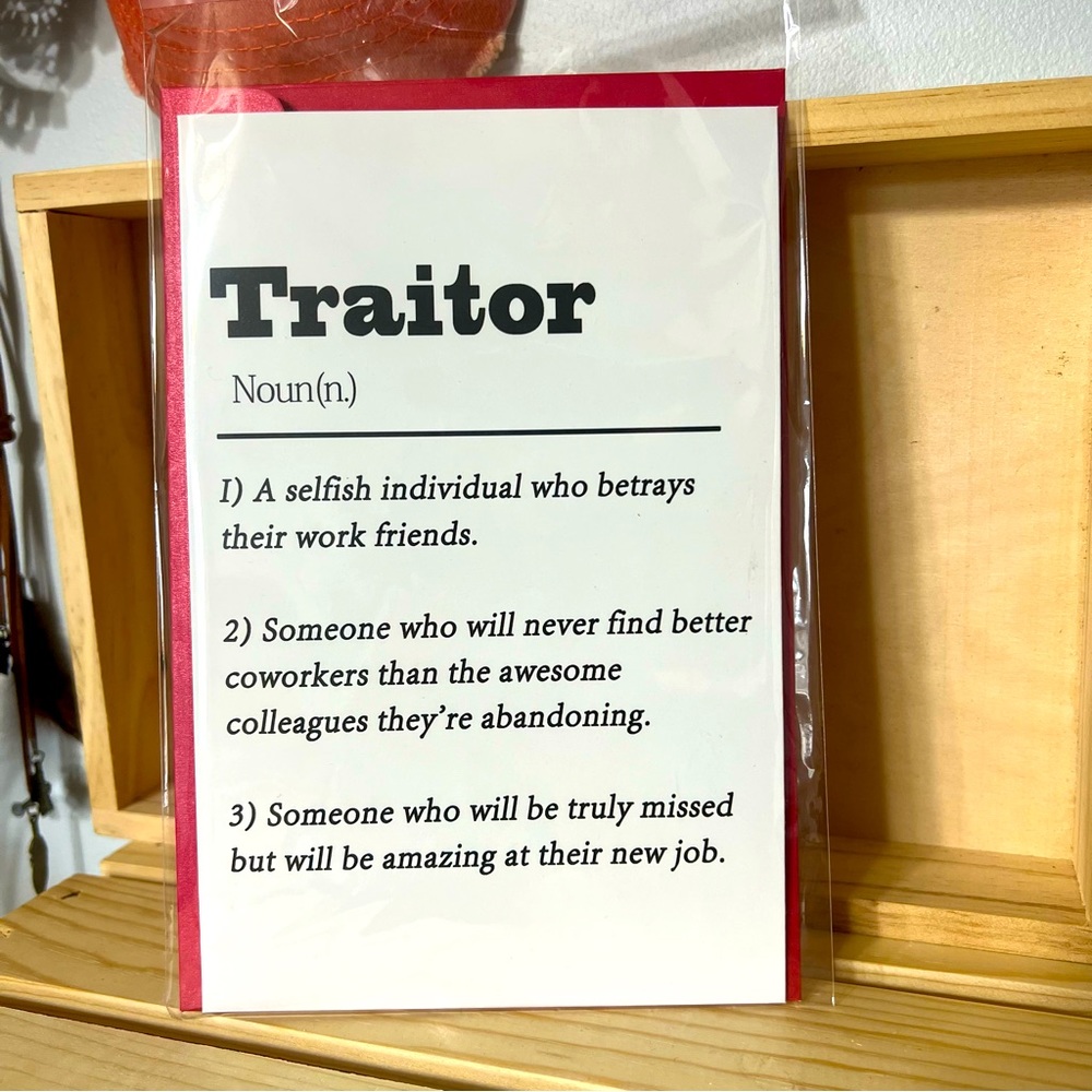 Coworker Leaving Card Hilarious Farewell Gifts for Coworkers, Funny Going Away C